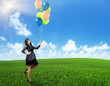 © Photo-maxx - With balloon under sunny