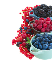 Wall Mural - Ripe  of fresh berries