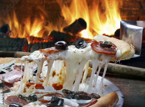 Naklejka samoprzylepna Pizza