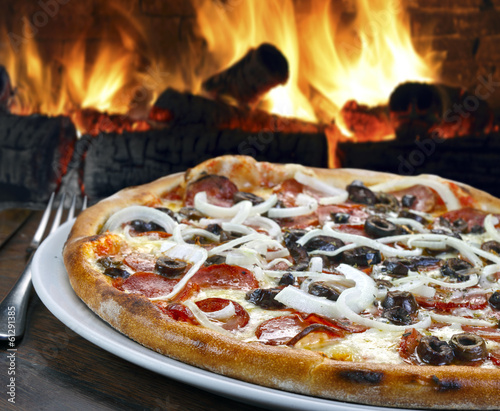 Naklejka samoprzylepna Pizza