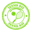 © Balint Radu - Tennis Day stamp