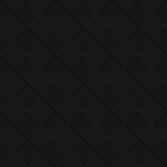 Wall Mural - vector black background of diagonal wicker