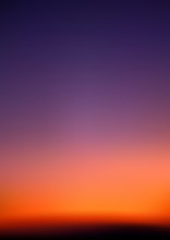 Sunrise - Red Sky And Violet Iris