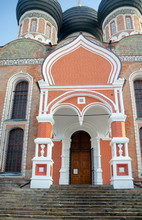 Portal Of Intercession Cathedral, Izmaylovo Estate, Moscow, Russ