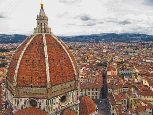 Fotografía Catedral de Santa Maria de Fiore (Il Duomo) y vista de Florencia