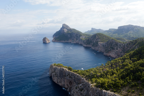 Naklejka samoprzylepna Peleryna formentor na majorca, balearic wyspa, Hiszpania