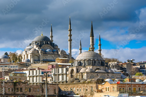 Photo Suleymaniye Mosque in Istanbul, Turkey