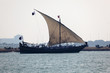 Traditional arabian dhow in Doha, Qatar, Middle East