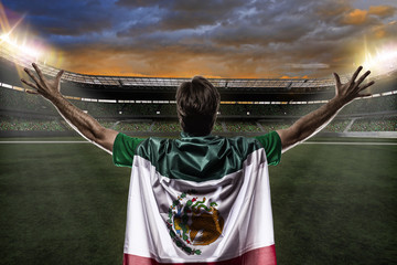 Wall Mural - Mexican soccer player