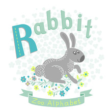 Letter R - Rabbit