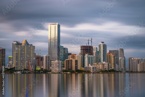 Fotoboard na płycie Miami panoramę Florydy
