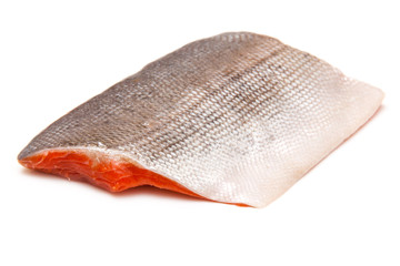 Sticker - Wild Alaskan Sockeye or Coho Salmon fillet.