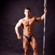 © Csák István - young bodybuilder traininig