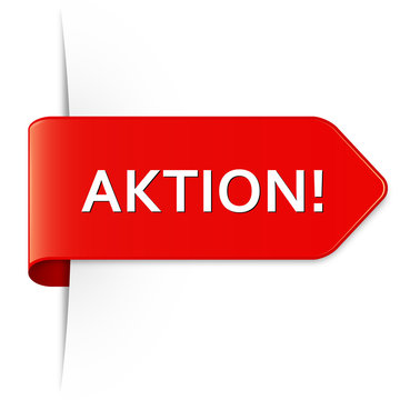 Langer roter Sticker Pfeil – AKTION!