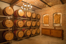 Nterior Of Wine Cellar Of Great Slovak Producer.