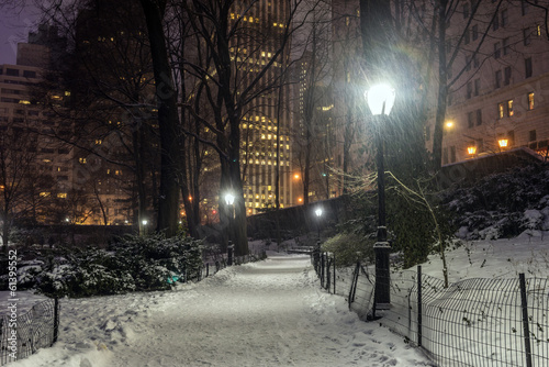Fotoboard na płycie Central Park, New York City