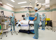 Sugery Preparation In Operating Theater