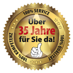 Wall Mural - Über 35 Jahre für Sie da! 100% Qualität - Service - Kompetenz