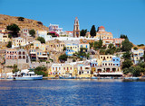 Fototapeta  - beautiful Greek island - Symi