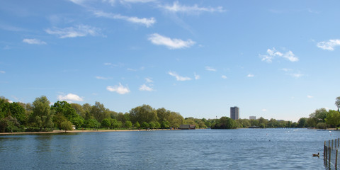 Serpentine lake London