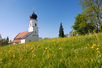 Fototapete - Ulrichsberg, Wallfahrtskirche