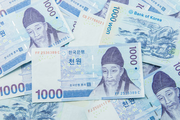 South Korean Won currency