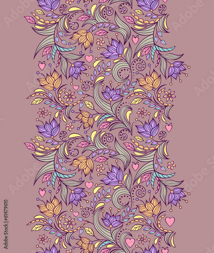 Obraz w ramie Floral background