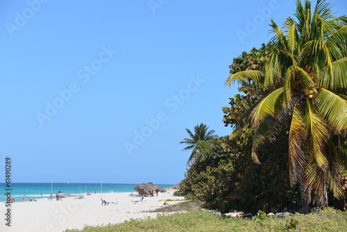 Naklejka samoprzylepna Plaża w Varadero, Kuba