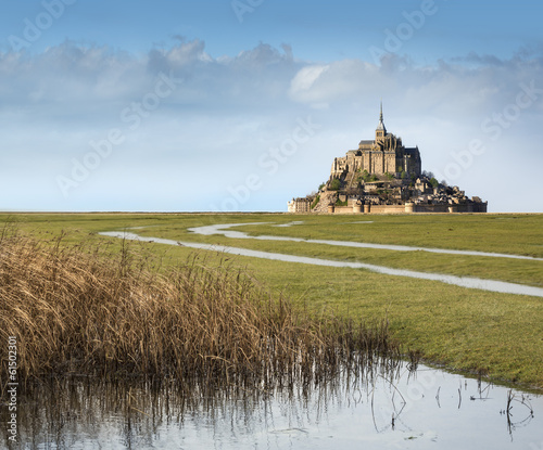 Board z aluminiowym obramowaniem The mont saint michel
