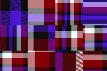 Abstract tartan fabric background E.