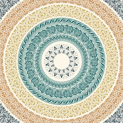 Wall Mural - retro circles
