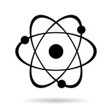 Fototapeta  - Vector atom icon