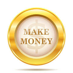 Canvas Print - Make money icon