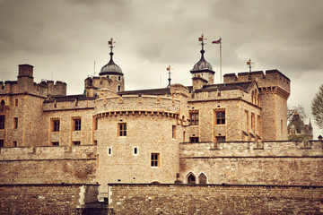 Fototapete - The Tower of London, the UK. The historic Fortress