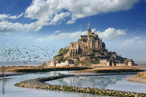 Le Mont Saint Michel Fototapeta