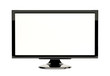 lcd tv monitor. Modern computer blank screen
