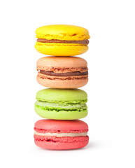 Tasty colorful macaroon