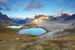 Mountain with lake - Italy Alps Dolomites - Tre Cime - Lago