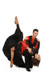 © catalineremia - beautiful couple in the active ballroom dance