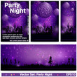 Flyer Set Party Night