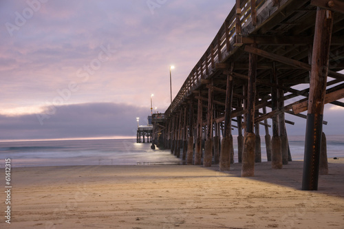 Plakat na papierze fotorealistycznym Balboa pier newport beach
