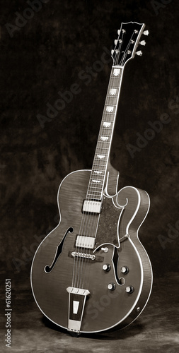 Board z aluminiowym obramowaniem Klasyczna gitara jazzowa