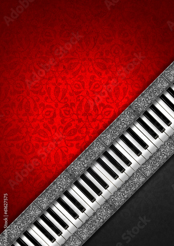 Obraz na płótnie canvas Muzyka w stylu vintage