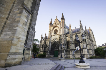 evening time Saint Michel, Bordeaux France