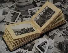 Altes Fotoalbum, Fotos Vom Krieg