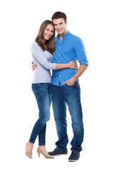 Sticker - Young couple standing