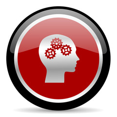 Aufkleber - head icon
