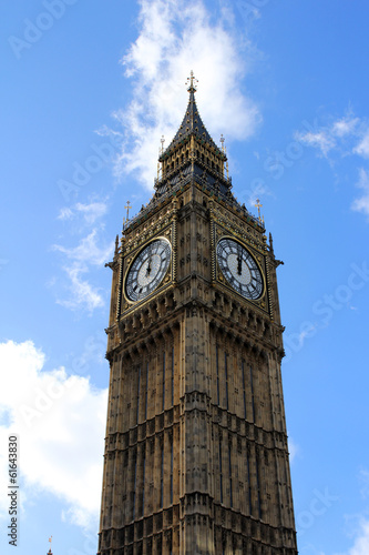 Obraz na płótnie canvas dwuczęściowy "dyptyk" Big ben, londyn