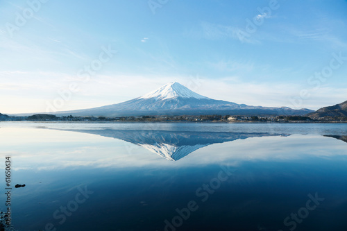 Tapeta ścienna Do góry nogami Fuji