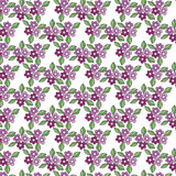 Fototapeta Perspektywa 3d - Floral Background.Seamless texture. Vector art